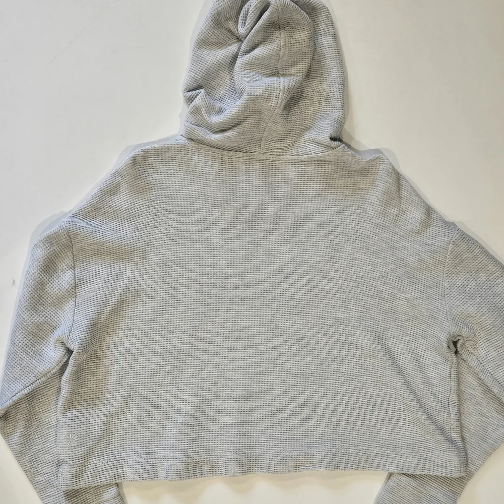 Atheta Coaster Waffle Hoodie in Light Heather Grey Women's Size Small - Picture 10 of 11